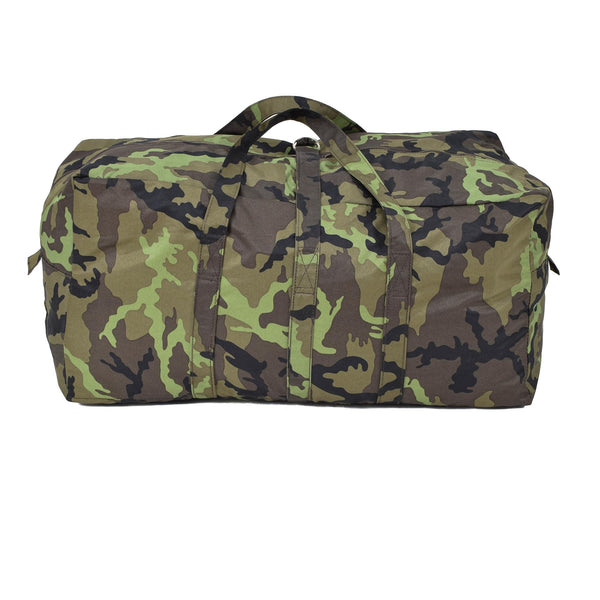 Sac de sport militaire tchèque d'origine M95 camouflage sac de sport sac à main de voyage NEUF