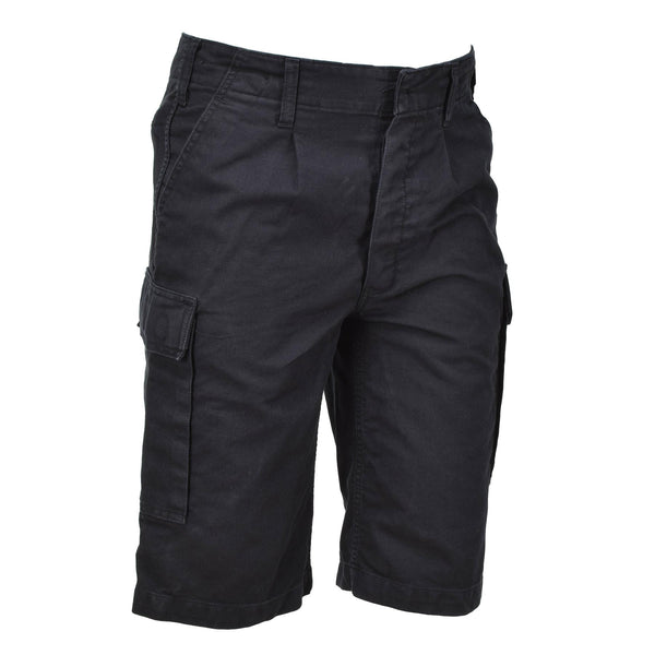 Bermuda militaire Leo Kohler, short de randonnée longueur genou, noir