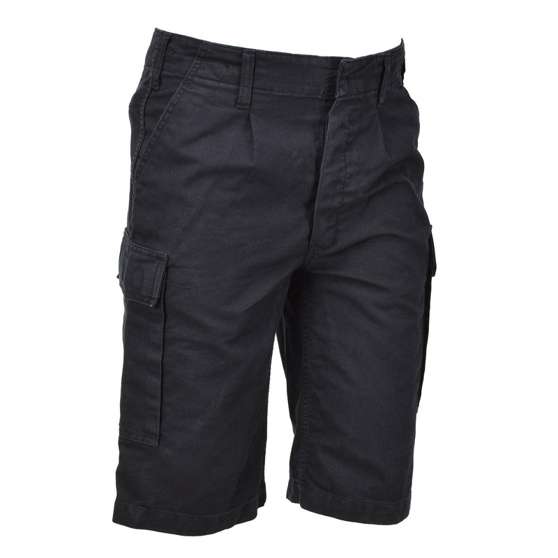 Bermuda militaire Leo Kohler, short de randonnée longueur genou, noir