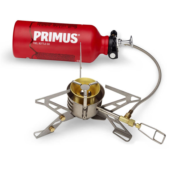 Réchaud multicombustible Primus OmniFuel II pour cuisine d'extérieur, camping, randonnée, brûleur à essence