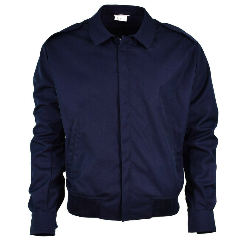 Veste originale des forces aériennes de l'armée espagnole Bomber bleu équipage de vol NEUF