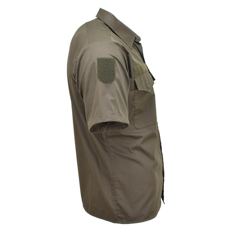 Chemise de combat légère originale de l'armée autrichienne M65 à manches courtes Olive BDU NEUF