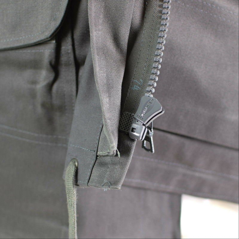 Veste de combat authentique de l'armée danoise M71, surplus militaire gris du Danemark, NEUF