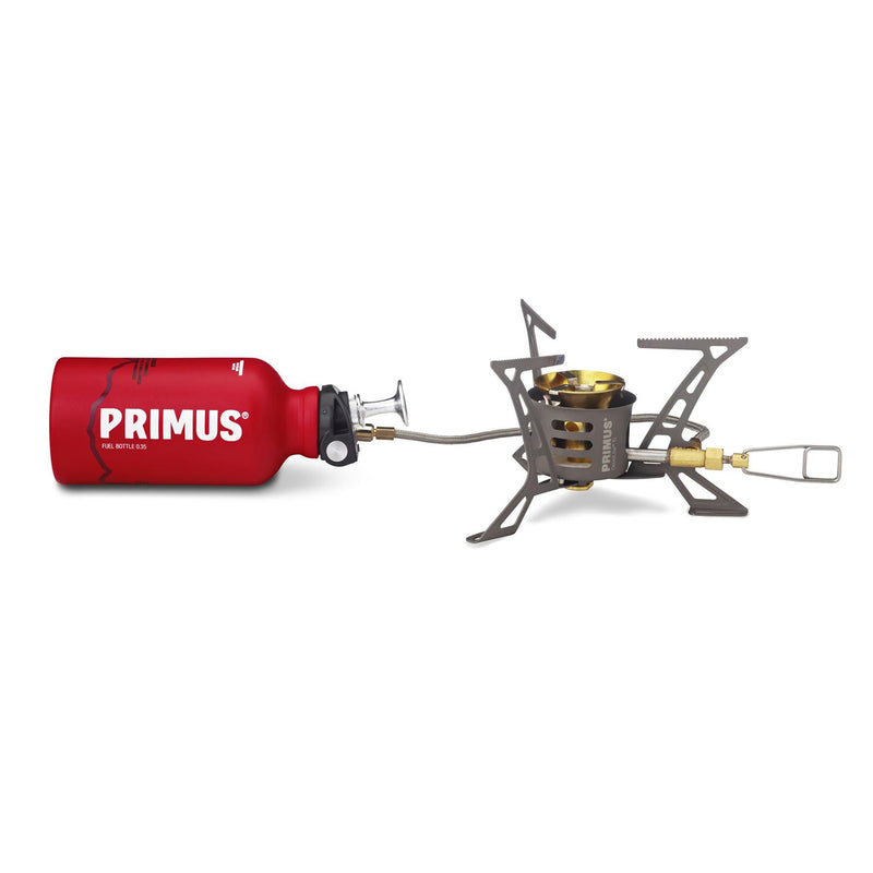 Réchaud de camping en titane Primus OmniLite Ti, brûleur d'extérieur, batterie de cuisine multicombustible