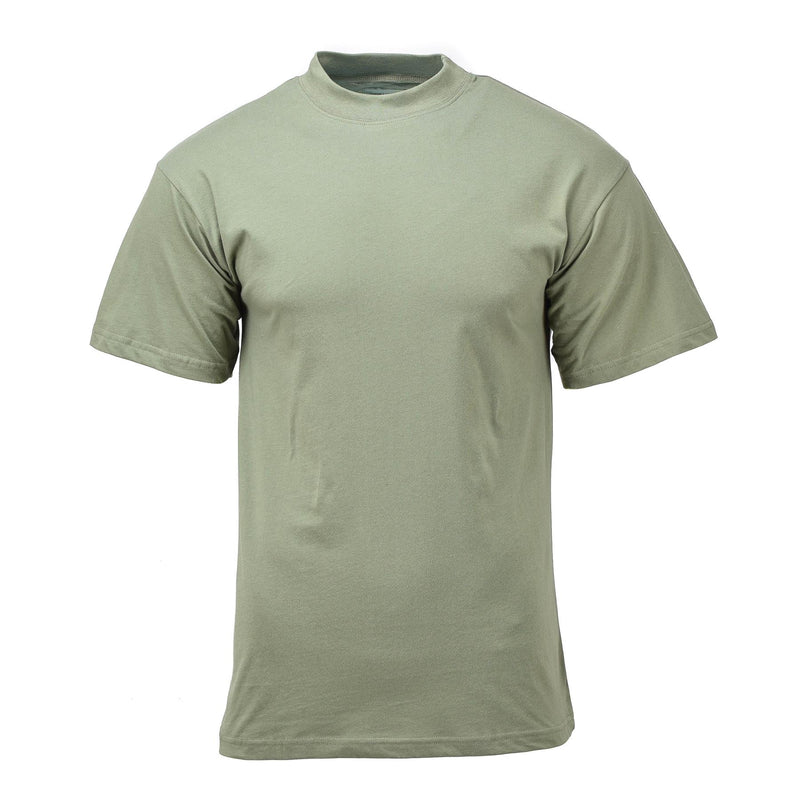 T-shirt authentique de l'armée tchèque, chemise de campagne de première couche, vert olive OD, sous-vêtement NEUF