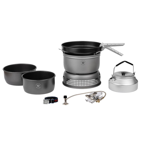 Ensemble de réchaud de camping compact et portable Trangia en aluminium anodisé dur et léger
