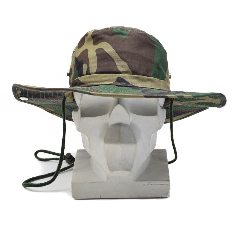 Chapeau de style militaire de marque MFH, casquette seau d'été panama jungle woodland NEUF