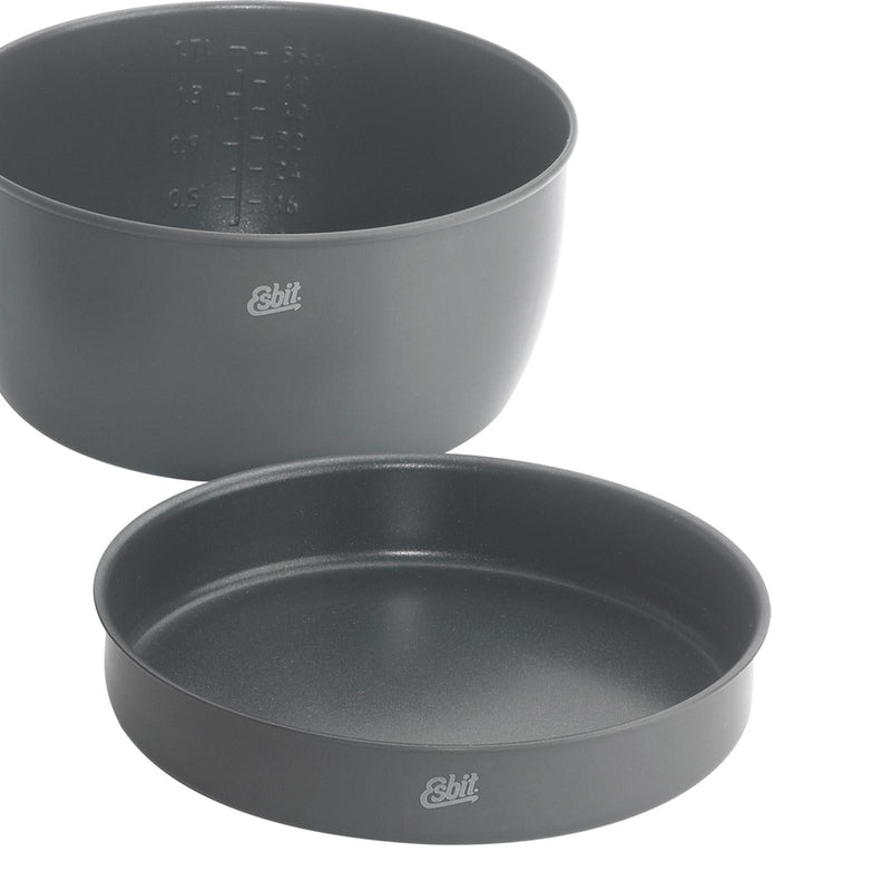 Ustensiles de cuisine de marque ESBIT Casserole de camping d'extérieur légère et durable en aluminium sans BPA