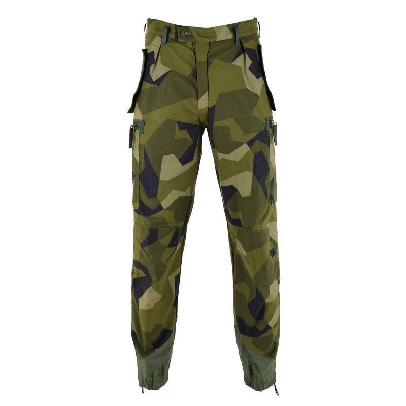 Pantalon de combat de campagne BDU d'origine suédoise M90 ​​camouflage Splinter
