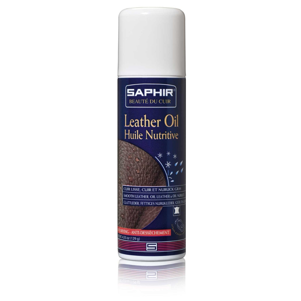 Saphir Leather Oil Après-shampoing et adoucissant pour cuir 125 ml Neutre