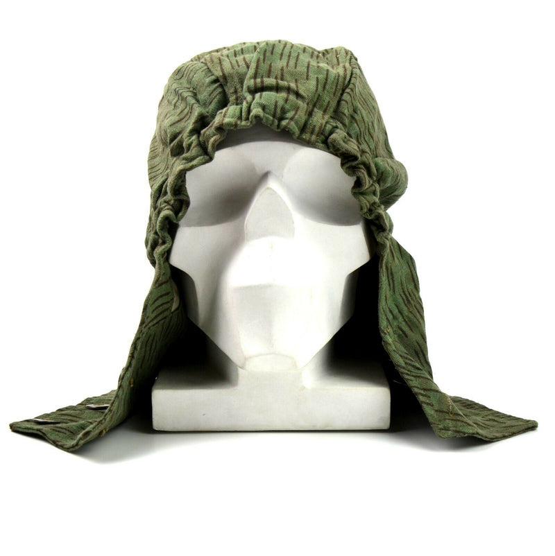 Capuche originale de l'armée tchèque CZ M60. Veste militaire camouflage à capuche