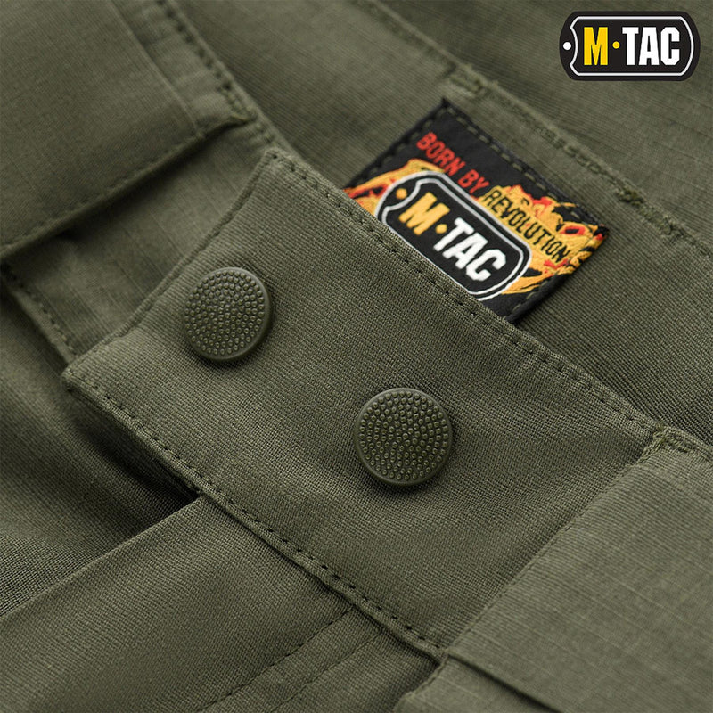 Bermuda de combat style armée M-TAC en ripstop extensible de qualité militaire Olive