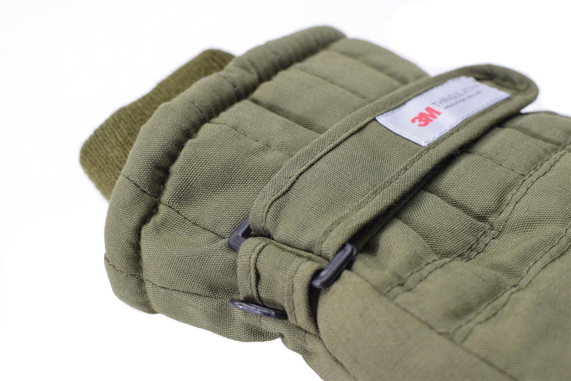 Gants Mil-Tec pour hommes, doublure chaude THINSULATE™, vert olive, équipement tactique d'hiver pour hommes