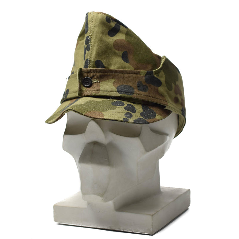 Véritable casquette de combat de l'armée roumaine m93 chapeau BDU camouflage feuille militaire NEUF
