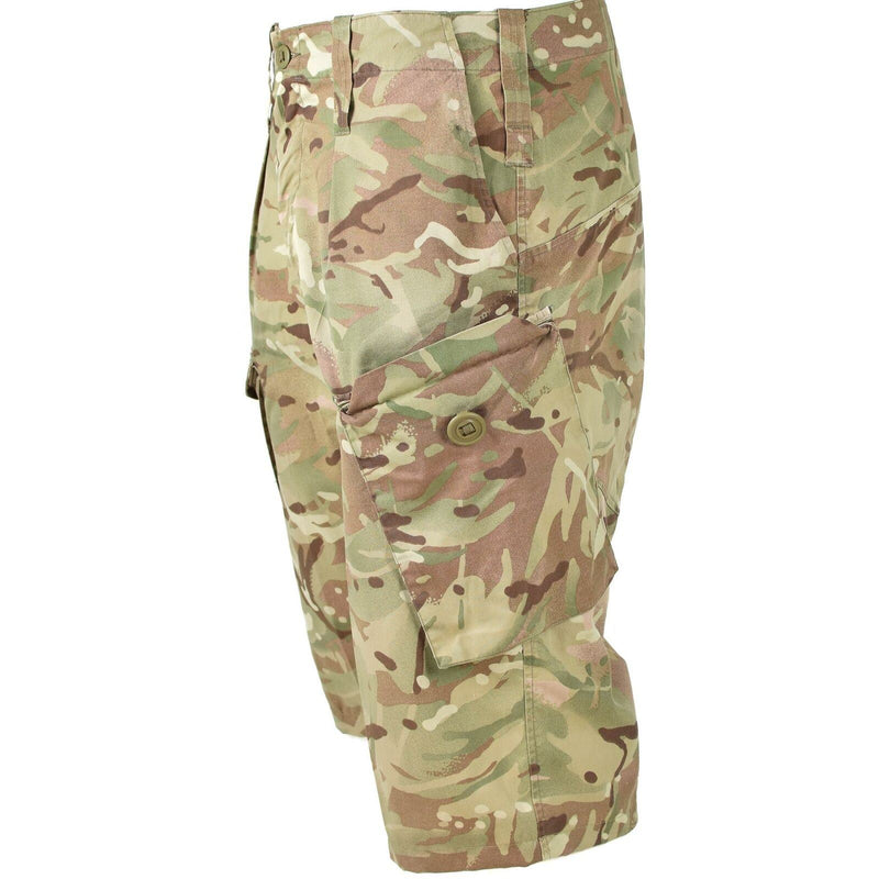 Véritable short de combat militaire MTP camouflage de l'armée britannique, bermuda militaire