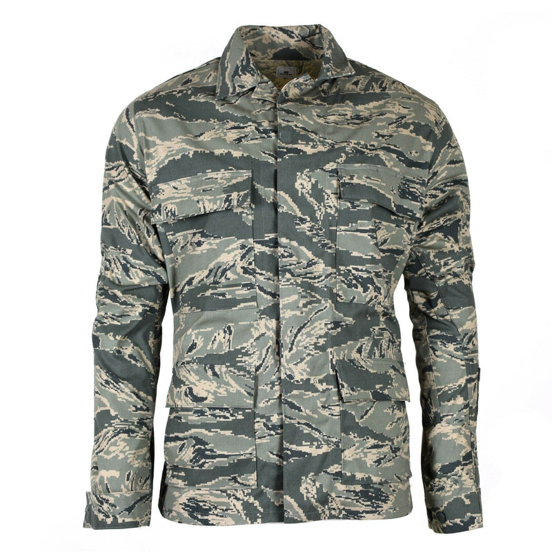 Veste originale de l'armée américaine Airforce AF ABU camouflage à rayures tigrées NEUF
