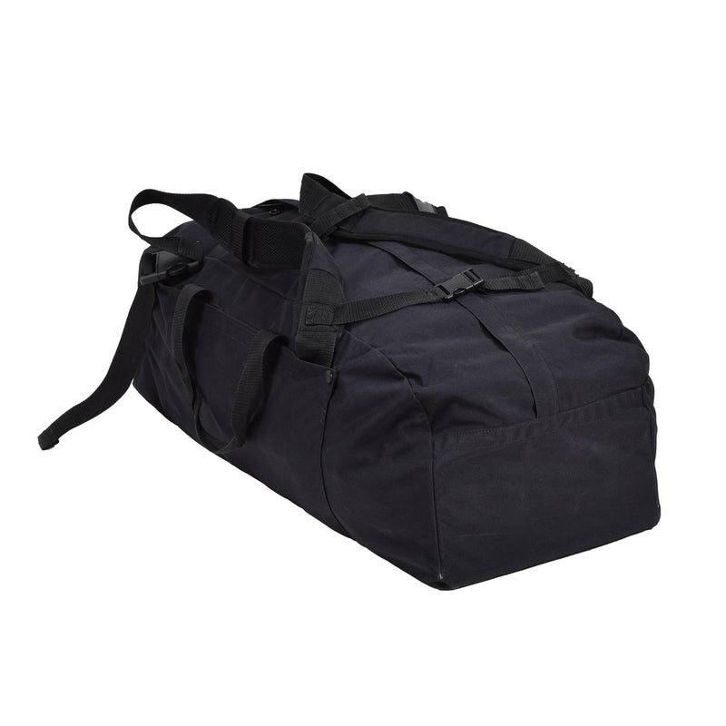 Sac à dos de voyage militaire néerlandais d'origine, sac de sport, sac à dos noir