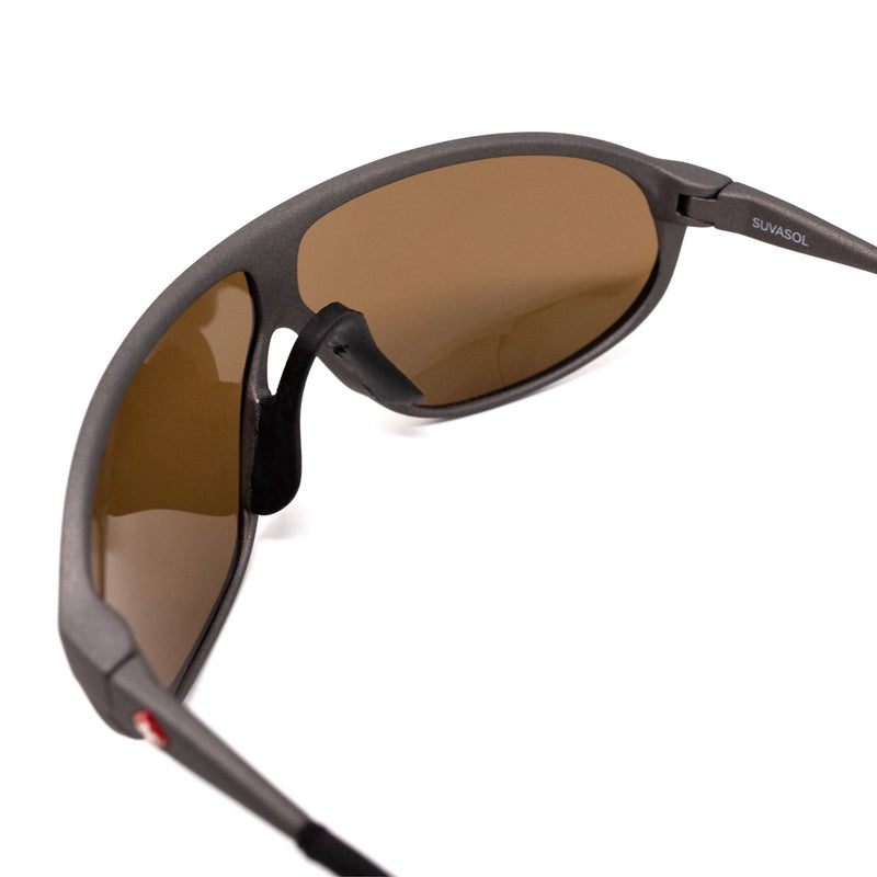 Lunettes de soleil authentiques de l'armée suisse SUVASOL noires avec étui Lunettes de montagne alpines NEUVES