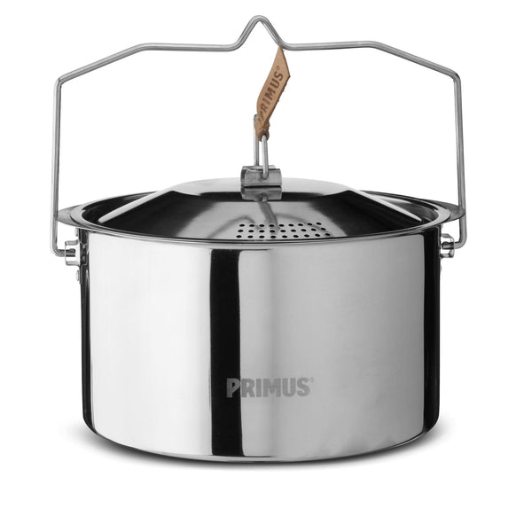 Marmite Primus CampFire en acier inoxydable 3L pour camping, randonnée, ustensiles de cuisine d'extérieur