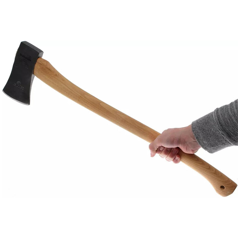 HACHE D'ABATTAGE HULTAFORS HY 10-1,2 SV manche en bois de noyer durable hache en acier au carbone