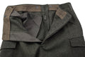 Pantalon de campagne original de l'armée suédoise M39/58 en laine cargo surplus vert olive