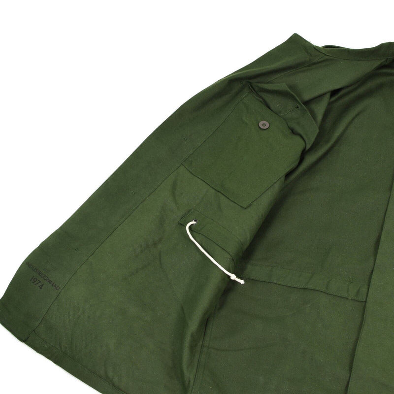 Veste de combat tactique verte de l'armée suédoise authentique, surplus militaire suédois