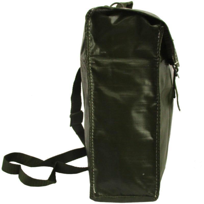 Sac à pain militaire en vinyle d'origine de l'armée tchèque M85, équipement général, bandoulière NEUF