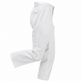 Pantalon de costume de la marine militaire allemande d'origine, uniforme de service formel blanc