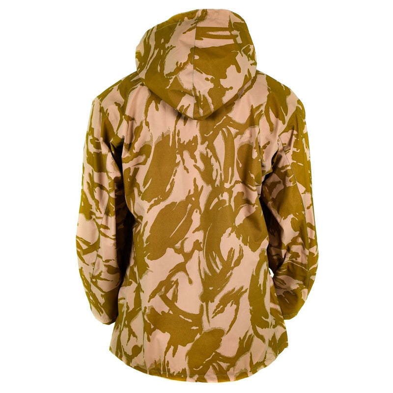 Véritable veste de combat de l'armée britannique camouflage désert MVP goretex imperméable pluie NEUF