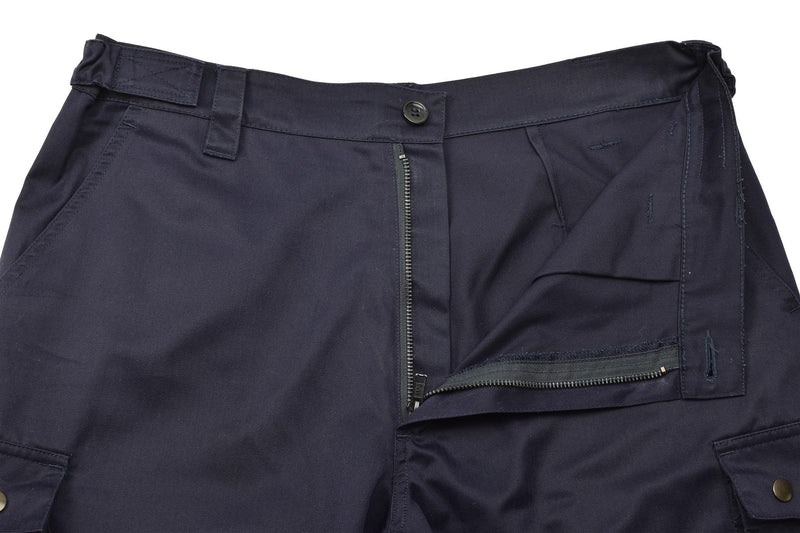 Pantalon de travail original de la police militaire française modèle F1 avec ceinture réglable