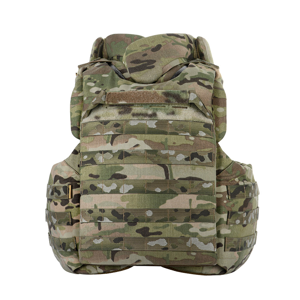 M-TAC Corset Elite porte-plaque tactique MOLLE à dégagement rapide MTP camouflage