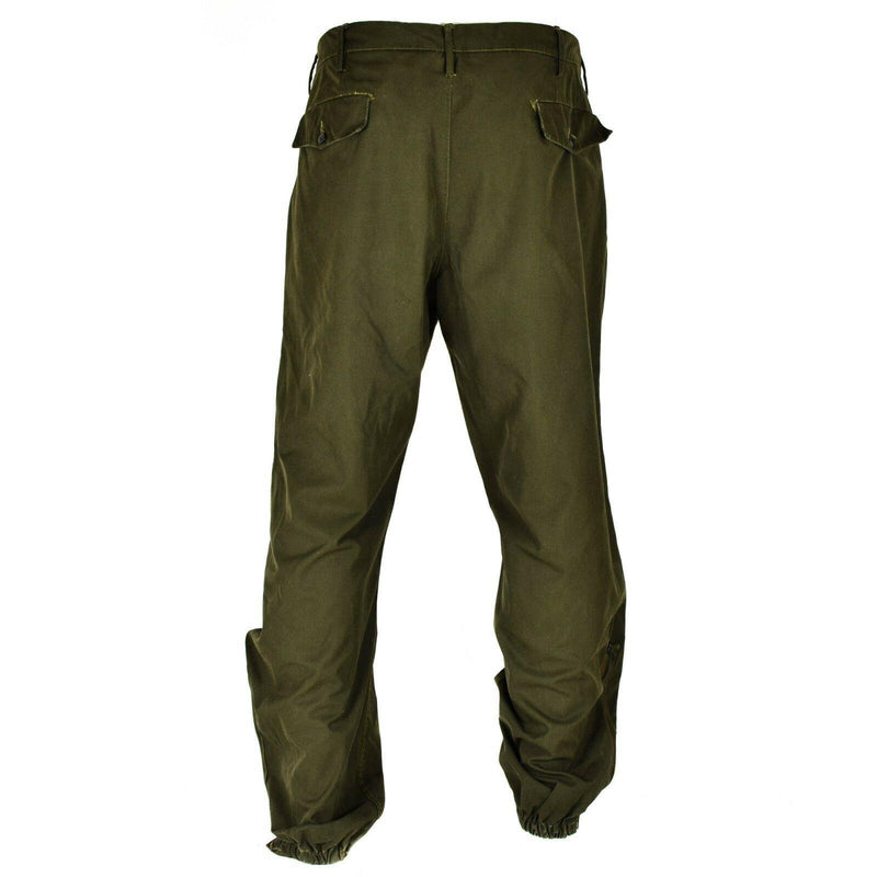 Pantalon de combat authentique de l'armée italienne pantalon militaire de combat de campagne OD Olive