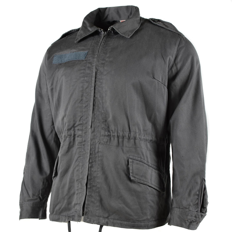 Veste originale de l'armée danoise M71 Short Cut, surplus militaire gris du Danemark