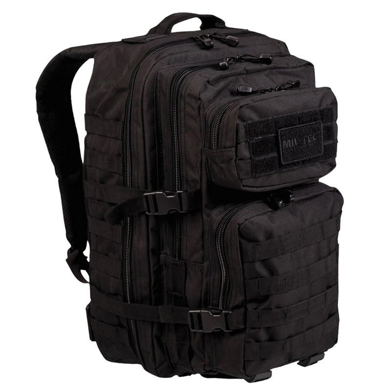 Sac à dos MIL-TEC US Assault 36L pour randonnée, trekking, plein air, noir