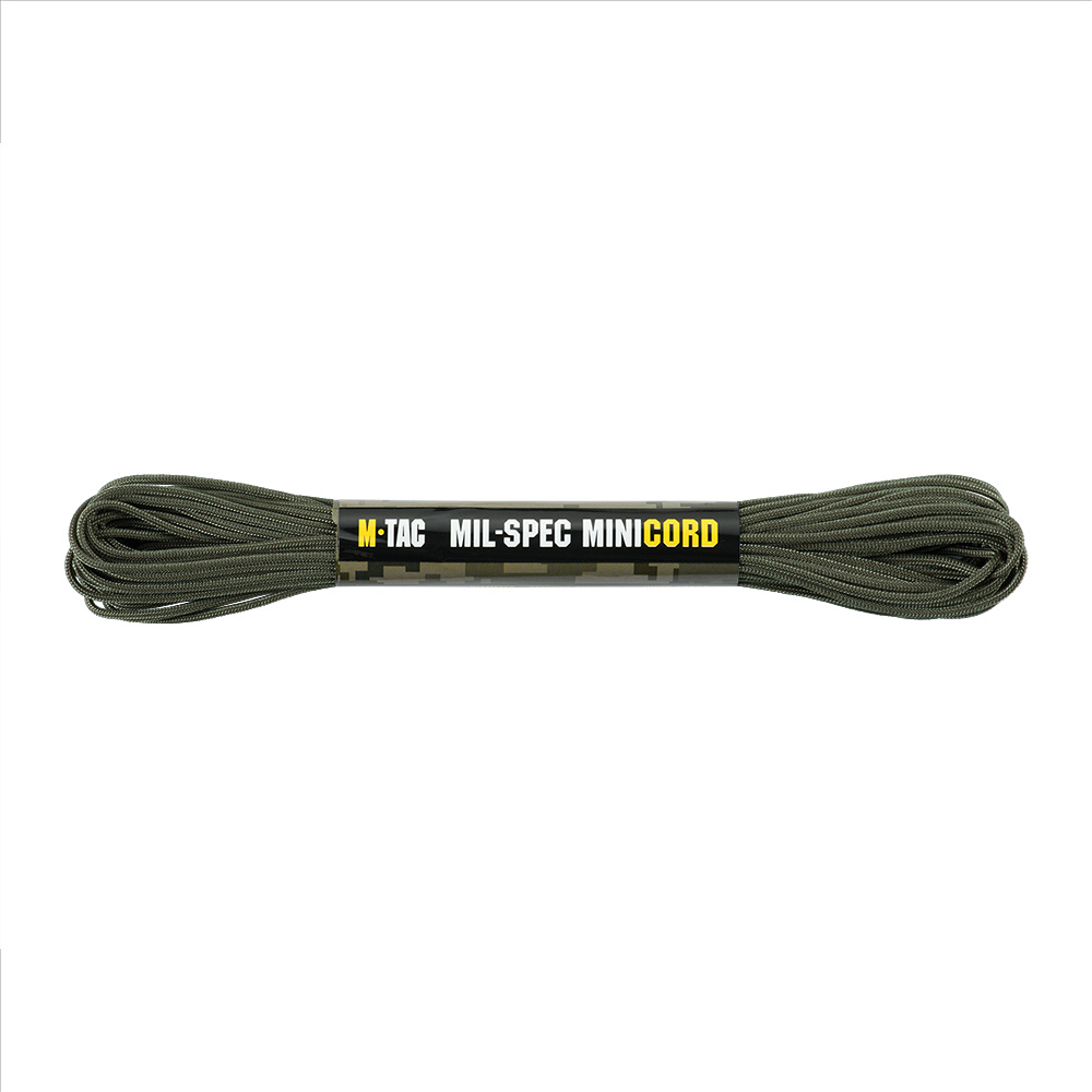 M-TAC Minicord Paracord 2,2 mm 15 m Cordon utilitaire extérieur en nylon MIL-SPEC