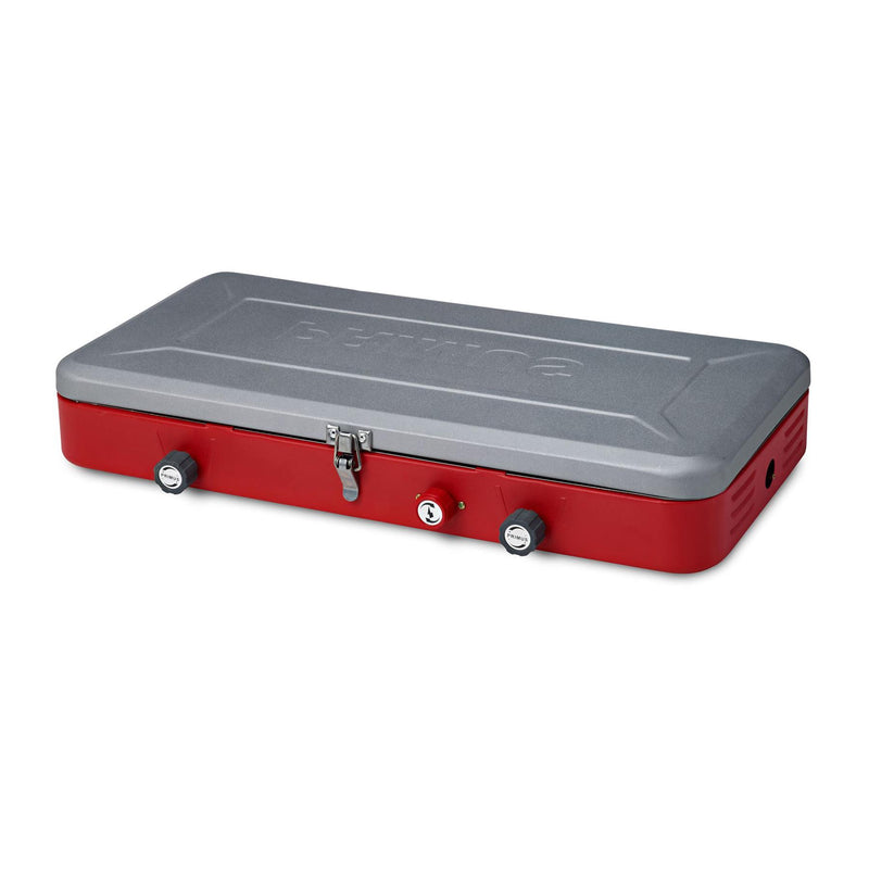 Réchaud de camping portable Primus Atle II à double brûleur pour cuisine d'extérieur
