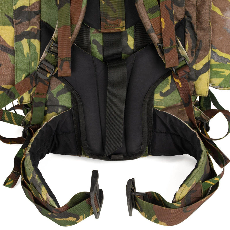 Véritable sac à dos de combat DPM de l'armée néerlandaise, sac à dos tactique de 60 L