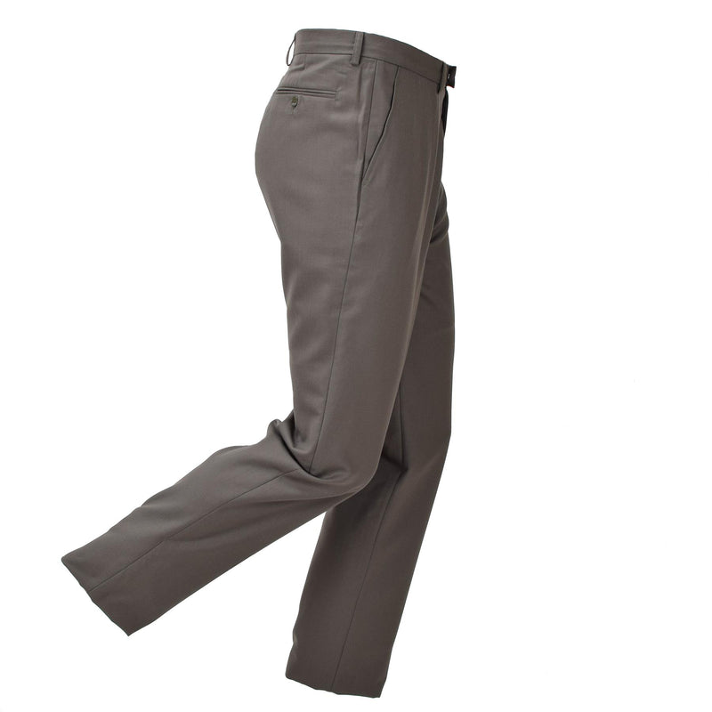 Pantalon militaire français d'origine, pantalon militaire décontracté marron formel, NEUF