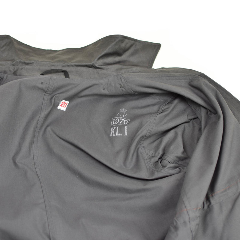Manteau de combat original de l'armée danoise M71 Veste de défense civile militaire danoise NEUF