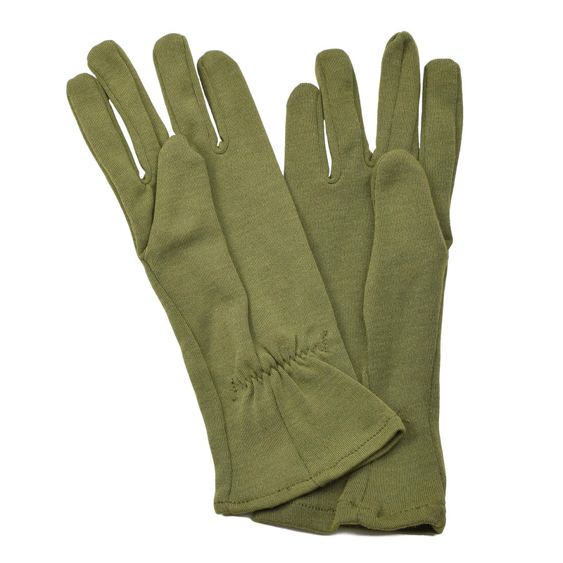 Gants authentiques de l'armée britannique, chauffe-mains olive, gants en fibre résistants au feu, NEUF