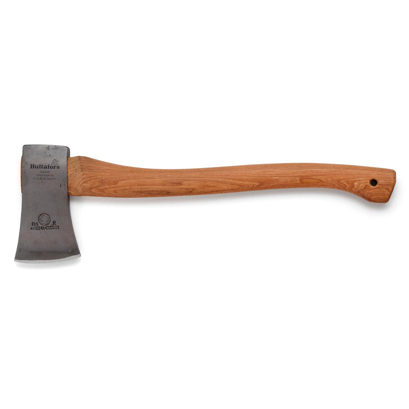 Hache HULTAFORS H009SV forgée à la main en acier au carbone avec manche en hickory léger