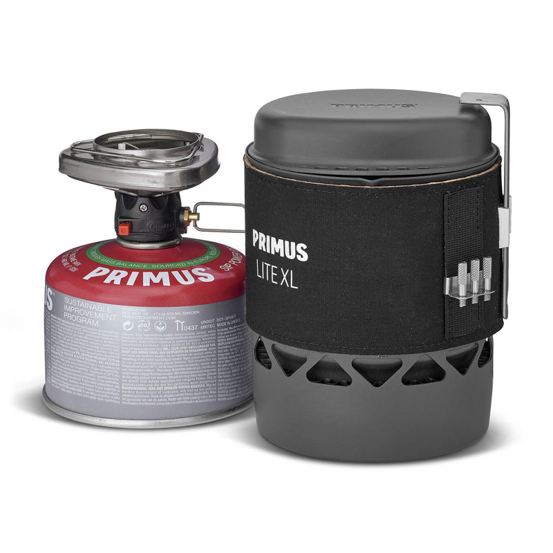 Ensemble de cuisine Primus Lite XL Marmite 1L Brûleur de randonnée Réchauffeur de nourriture de camping léger