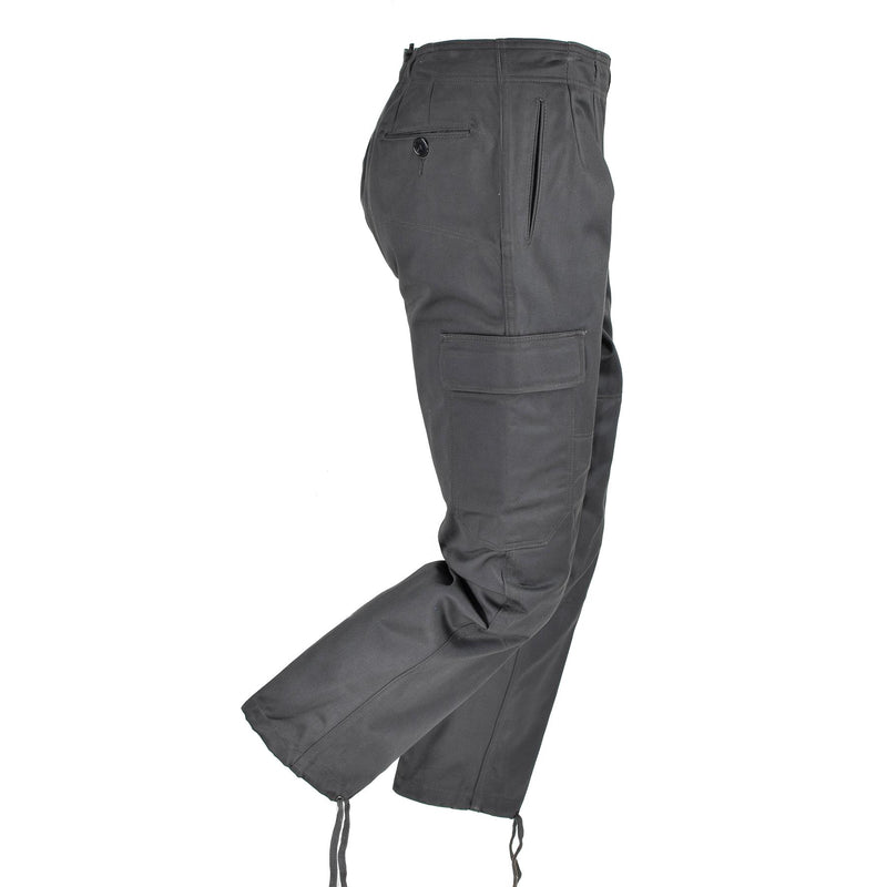Pantalon de combat militaire danois d'origine CF M-71 gris