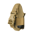 Pochette utilitaire tactique fermée M-TAC, étui d'équipement compact Cordura 500D MOLLE