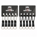 TAC MAVEN Mousquetons en aluminium de 6 mm, paquet de 5 pinces à clés d'extérieur, équipement de camping