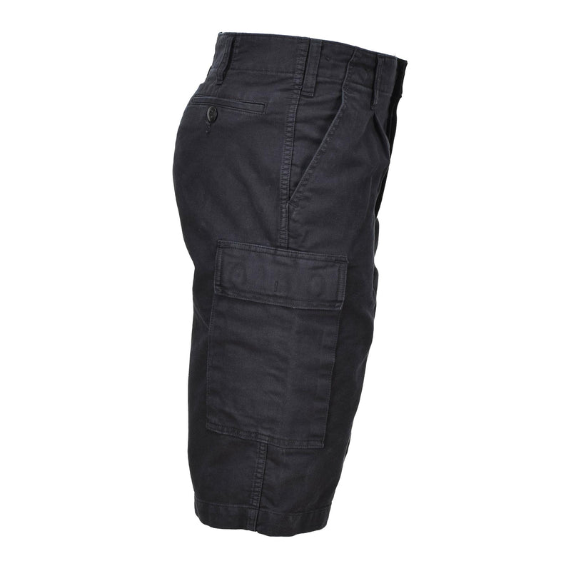 Bermuda militaire Leo Kohler, short de randonnée longueur genou, noir