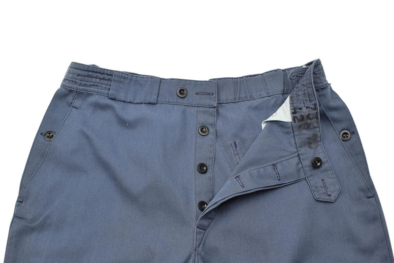 Pantalon de protection civile suisse authentique Pantalon bleu Combat Militaire Suisse OCCASION