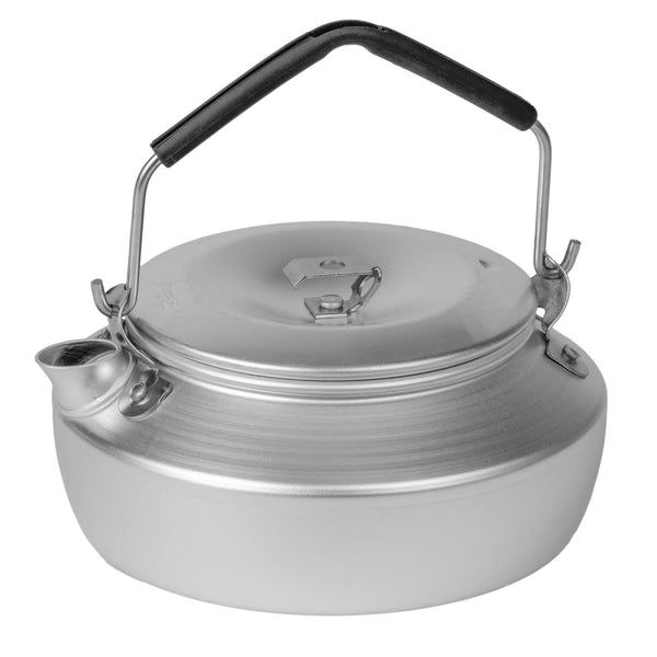 Couvercle de bouilloire Trangia 0,6 L en aluminium léger avec poignée pliable pour le camping et la cuisine