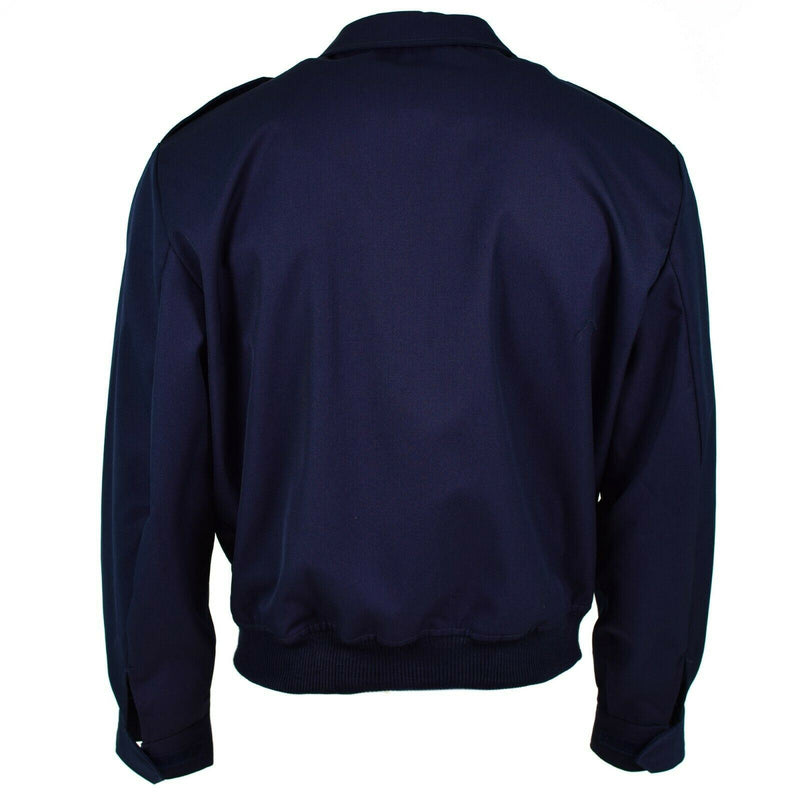 Veste originale des forces aériennes de l'armée espagnole Bomber bleu équipage de vol NEUF