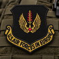 Patch original USAFE des forces aériennes américaines en Europe, insigne de collection brodé
